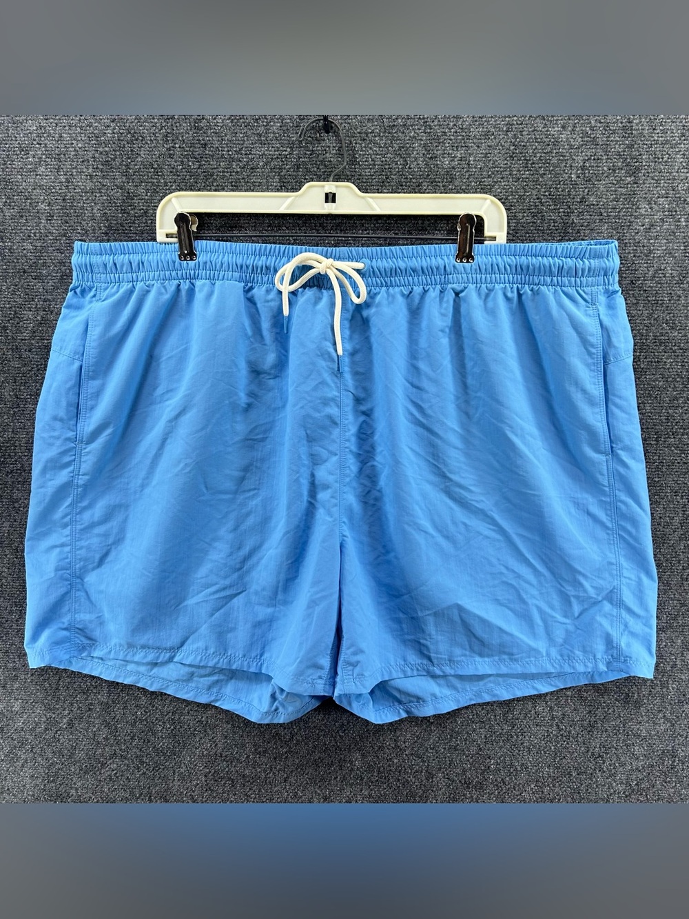 NWT Eddie Bauer‎ Shorts Womens 2X Blue Tidal High Rise 4” Ins Elastic Waist Swim